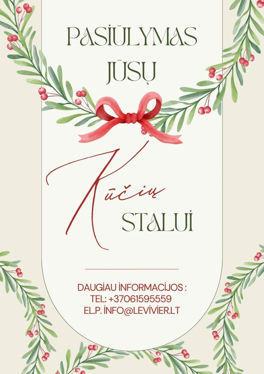 Kūčių pasiūlymas Le Vivier