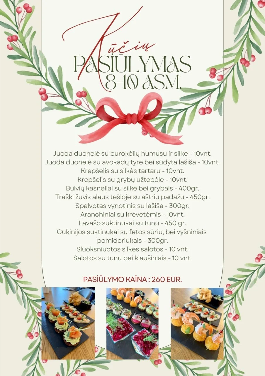 Kūčių pasiūlymas Le Vivier